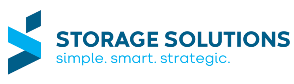 Storage Solutions logo with tagline Simple. Smart. Strategic.