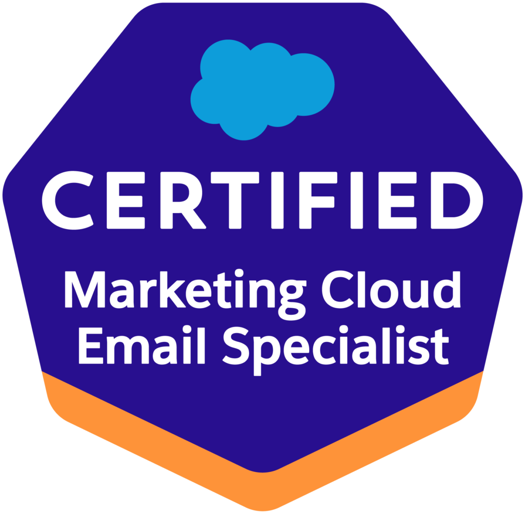 Certified Marketing Cloud Email Specialist